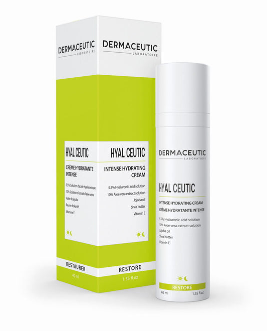 Dermaceutic Hyal Ceutic, 40ml intensīvi mitrinošs sejas krēms
