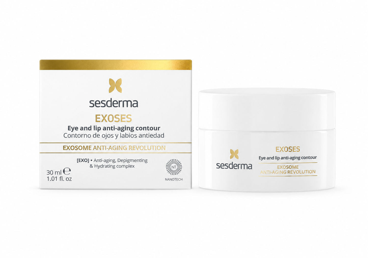 Sesderma Exoses acu un lūpu kontūru krēms ar eksosomām 30ml