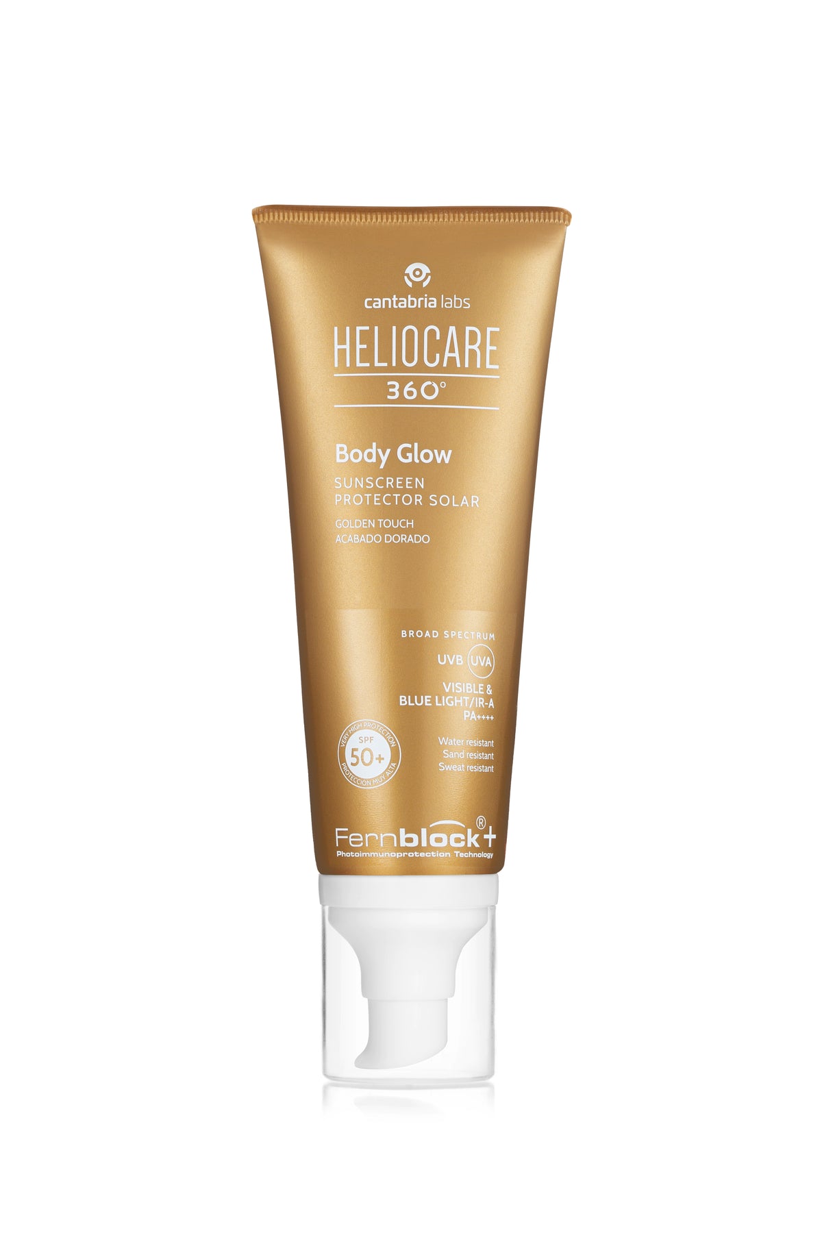 Heliocare 360° Glow SPF50 | Bronzas mirdzuma gēls ķermenim 100ml