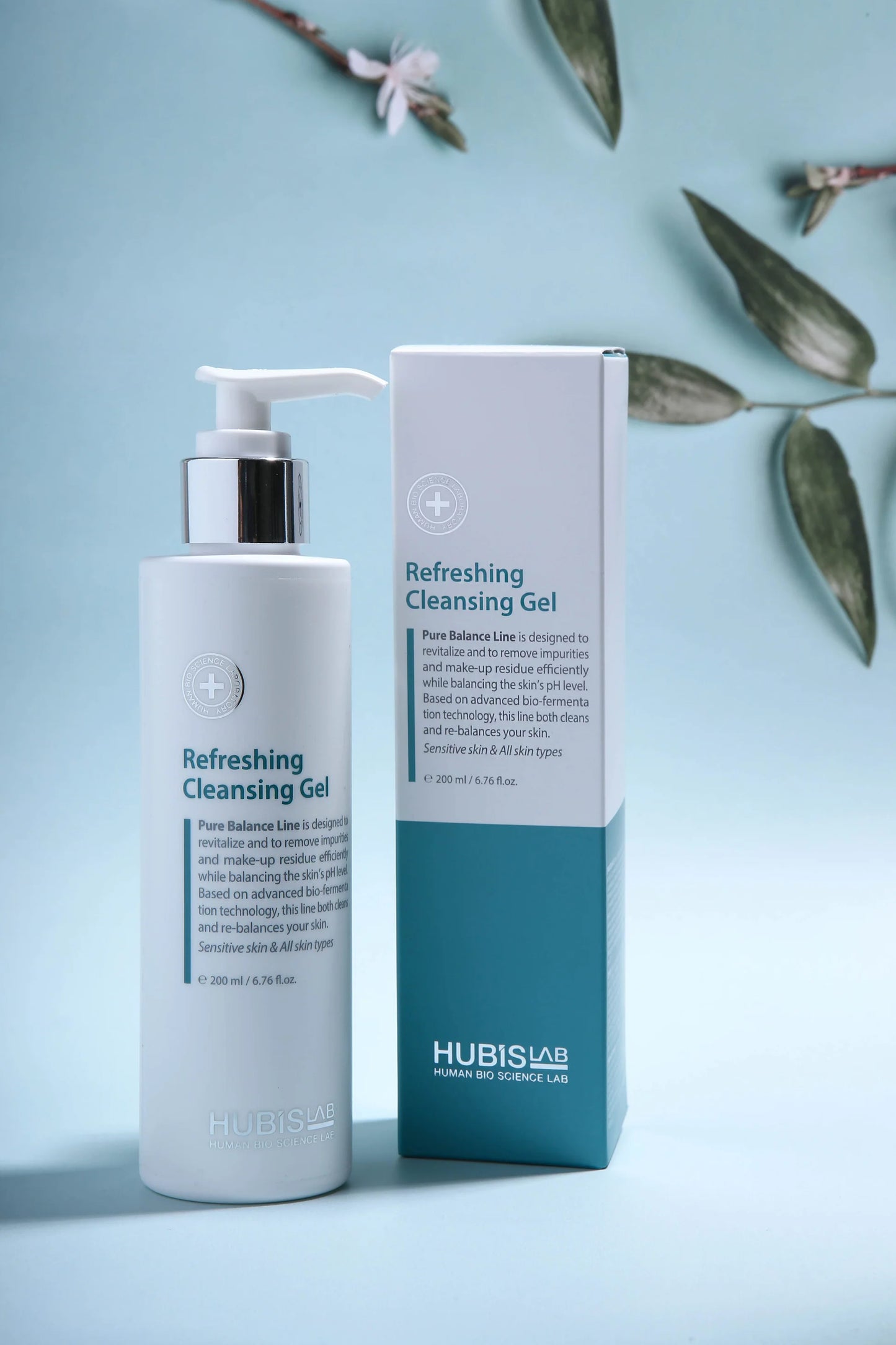 HUBISLAB Refreshing Cleansing Gel/ Attīrošs gēls 200ml