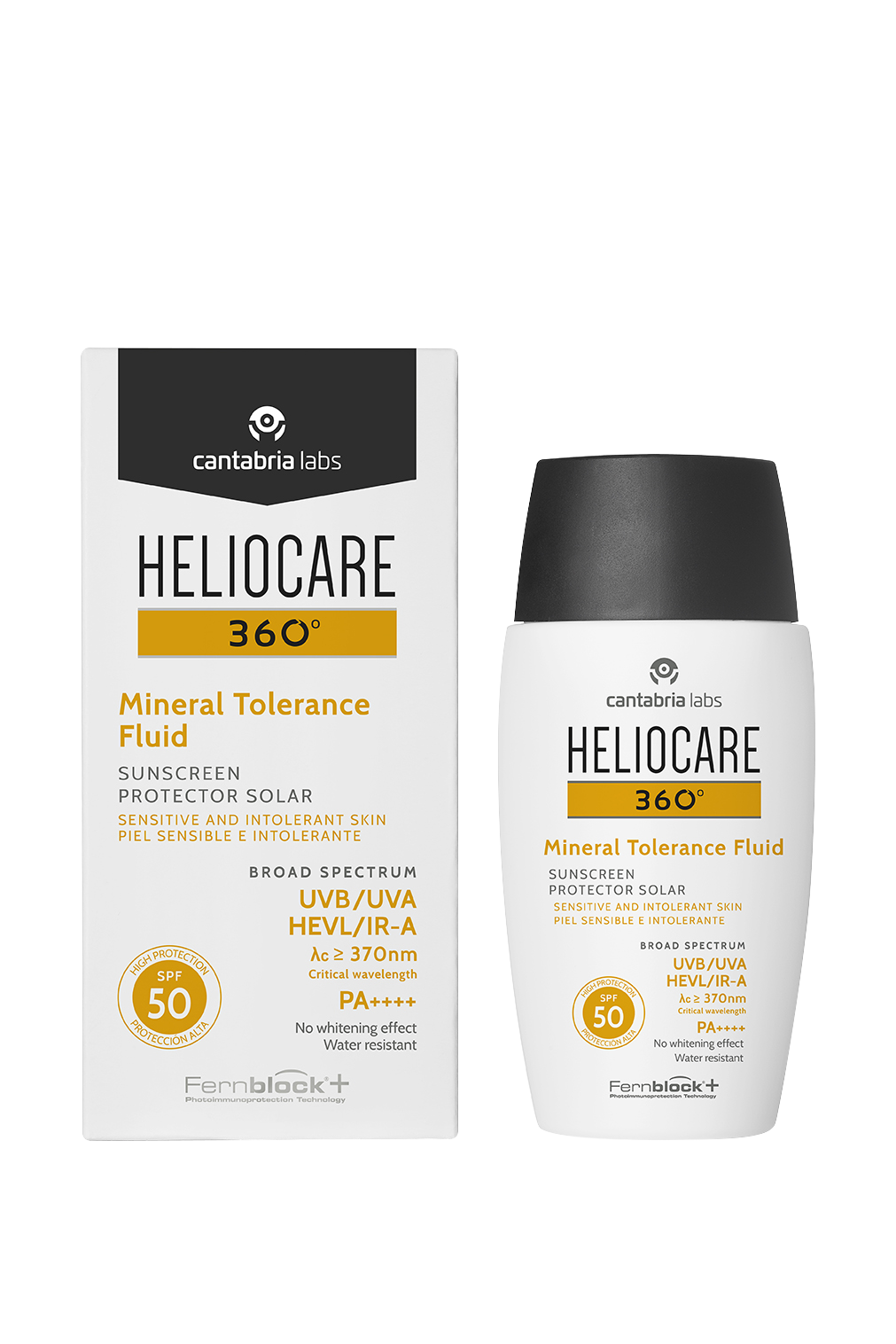 HELIOCARE 360o MINERAL TOLERANCE FLUĪDS SPF 50, 50 ML