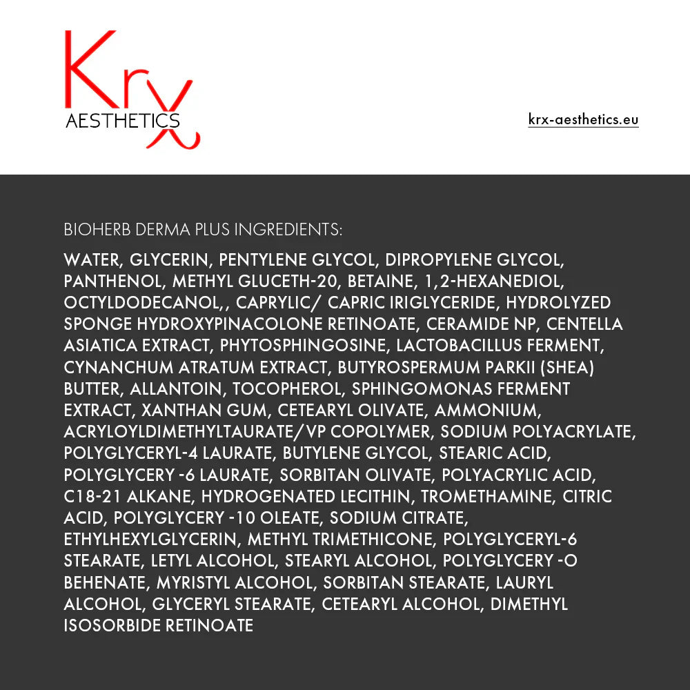 KRX Aesthetics BIO-HERB DERMA PLUS SERUMS, 22g