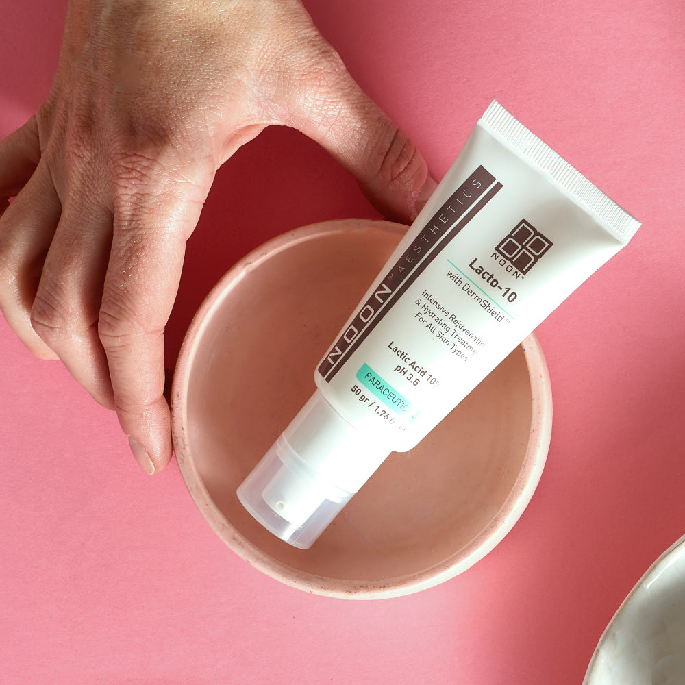 NOON Aesthetics Lacto-10 sejas krēms (10% pienskābe)