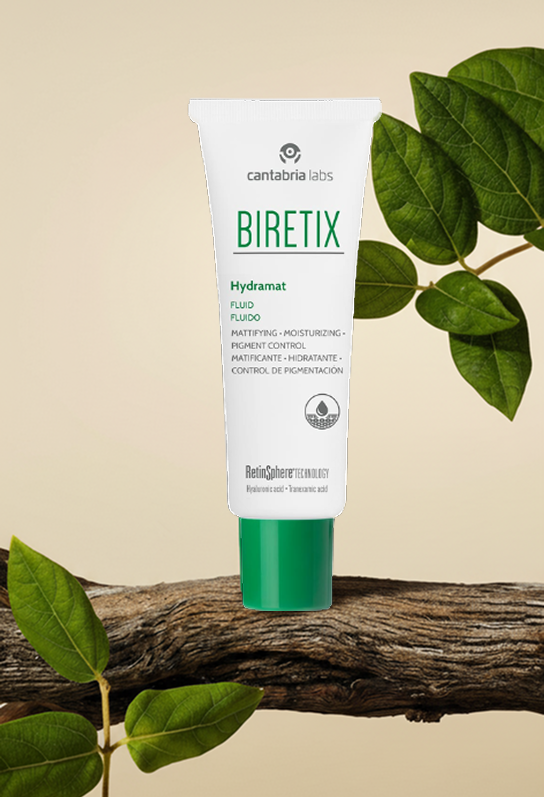Biretix Hydramat Fluid | Matējošs fluīds taukainai ādai ar akni 50ml