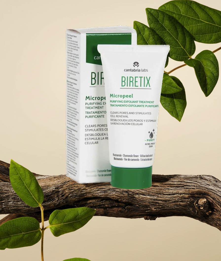 Biretix Micropeel | Sejas pīlinga skrubis taukainai ādai 50ml