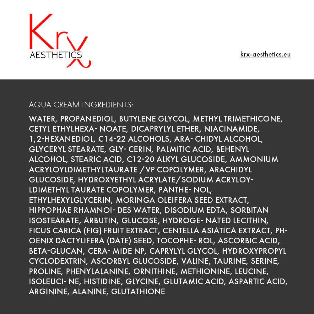 KRX Aesthetics AQUA SEJAS KRĒMS, 50 g