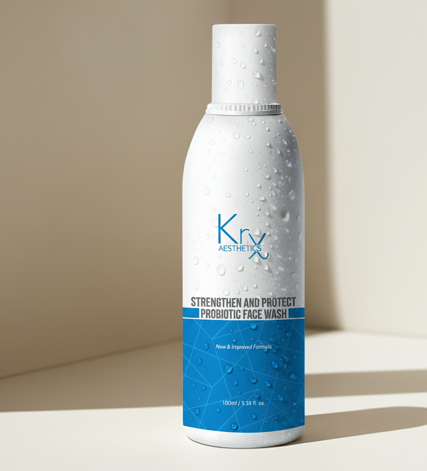 KRX Aesthetics PROBIOTIC sejas mazgāšanas gēls, 100 ml