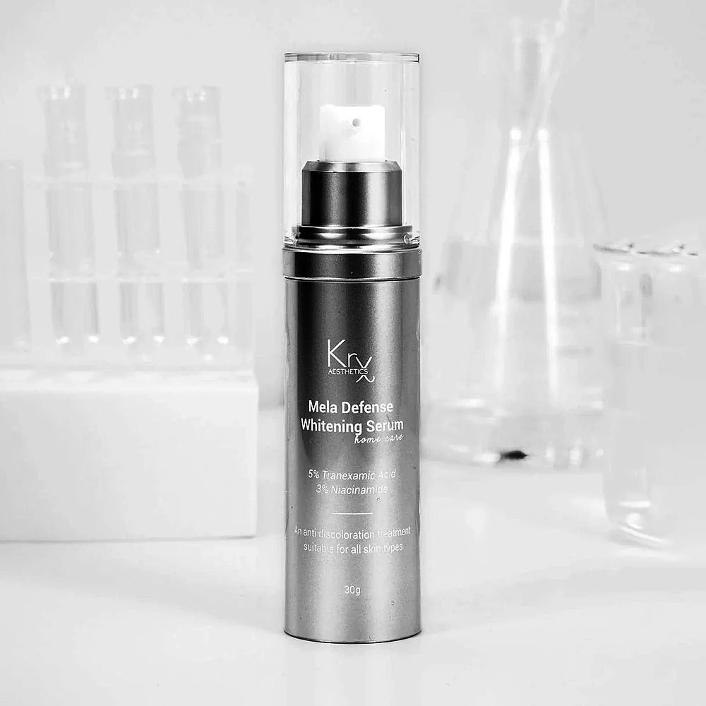 KRX Aesthetics Mela Defense Whitening Serums | Balinošs serums 30ml
