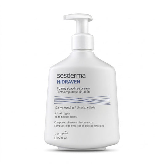 Sesderma Hidraven putojošais krēms bez ziepēm | Maigs attīrošais krēms 300ml