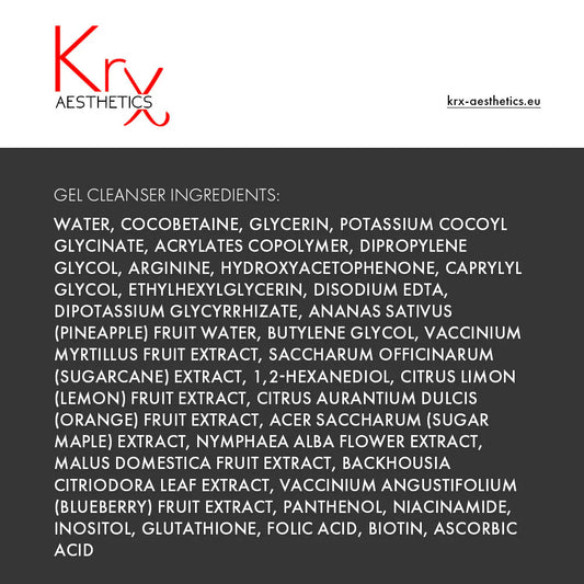 KRX Aesthetics GLOW MAZGĀŠANAS GĒLS, 100 ml