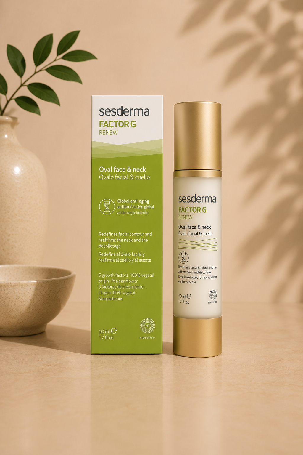 Sesderma Factor G Renew atjauninošais gelkrēms sejai un kaklam 50ml