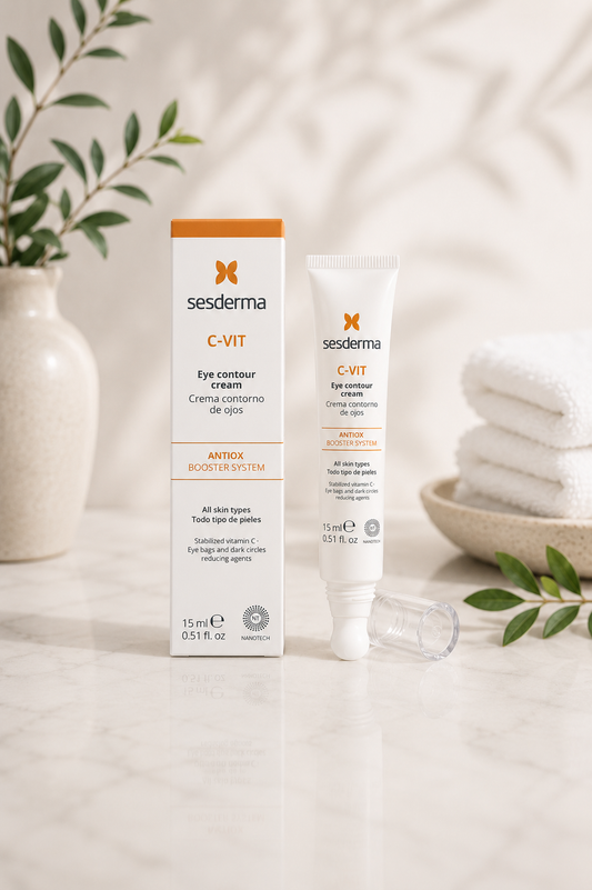 Sesderma C-VIT acu kontūrkrēms ar C vitamīnu 15ml