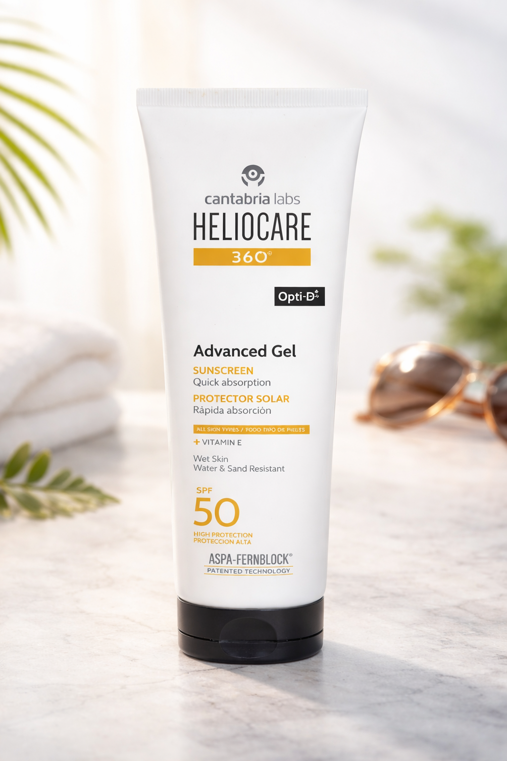 CANTABRIA LABS HELIOCARE 360 ADVANCED GEL SPF50+, 250ML ķermenim