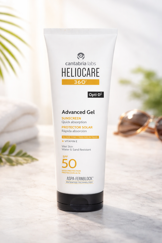 CANTABRIA LABS HELIOCARE 360 ADVANCED GEL SPF50+, 250ML ķermenim