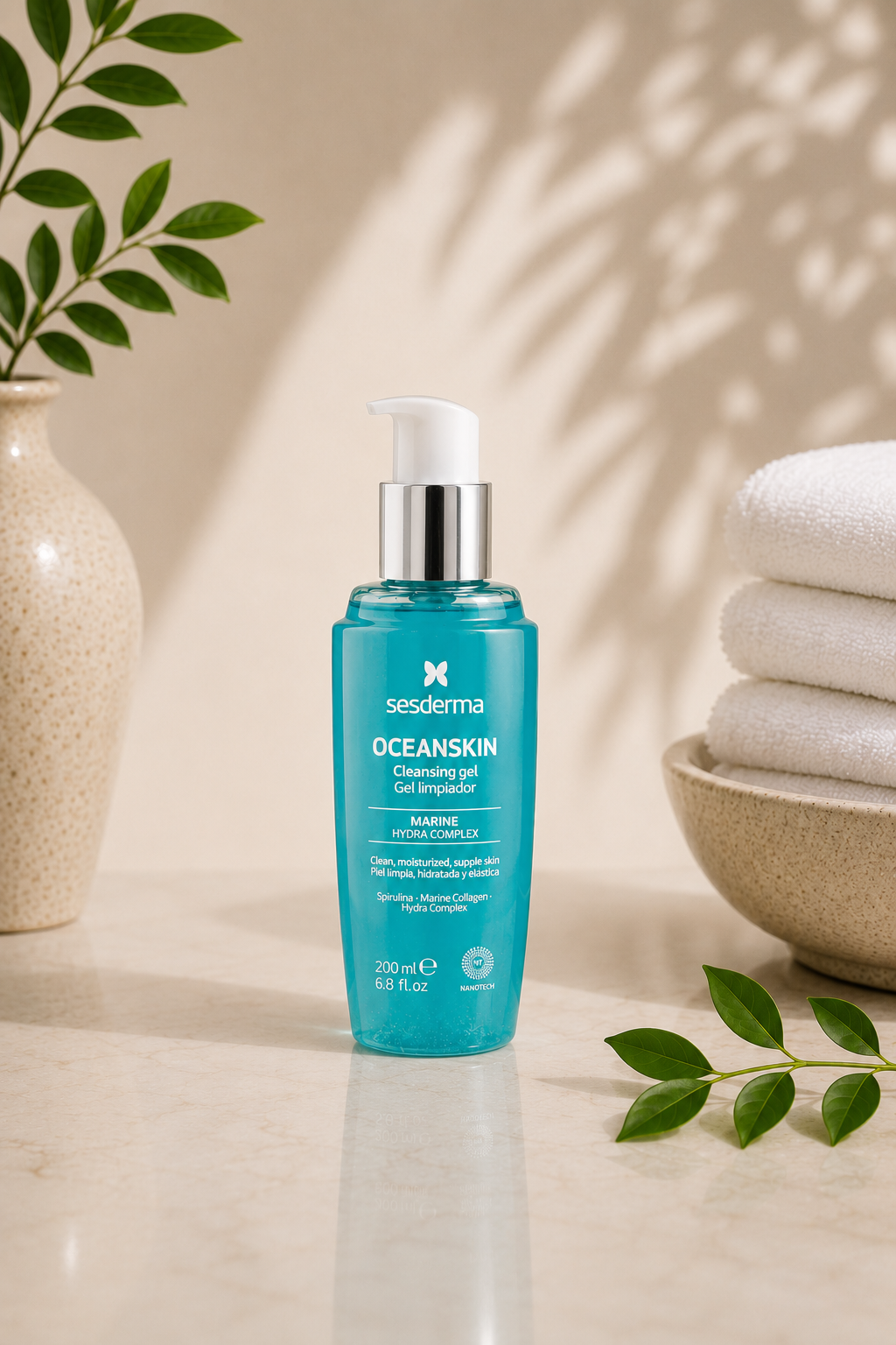 Sesderma Oceanskin trifāzu tīrīšanas gels sejai 200ml