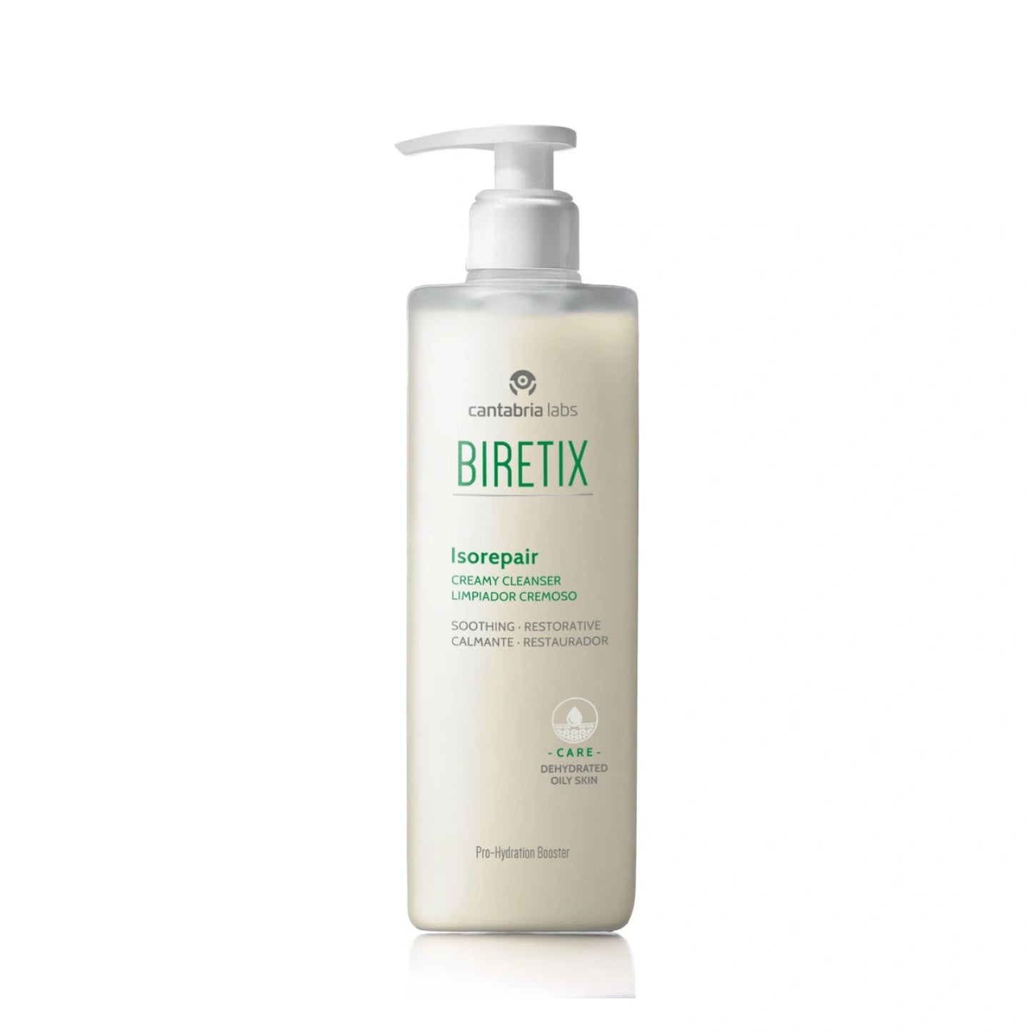 BIRETIX ISOREPAIR CREAMY CLEANSER, 400 ml. Krēmveida attīrošs līdzeklis kombinētai un taukainai ādai.