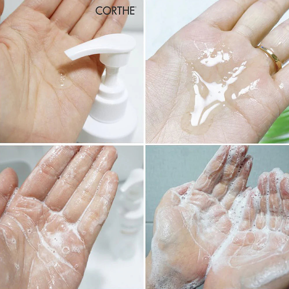Corthe Dermo Essential Foaming Gel Cleanser 200 ml Maigs putojošs sejas attīrošais gēls