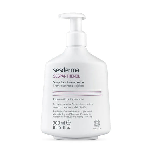 SESDERMA SESPANTHENOL SOAP-FREE FOAMY CREAM | Bezziepju putojošs krēms, 300 ml Cena