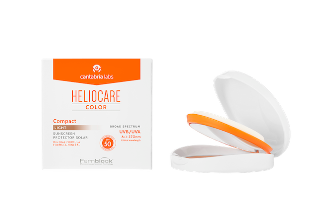 HELIOCARE 360o Oil-Free Compact, 10g Tonis "Beige" , "Bronze" spf  pūderis