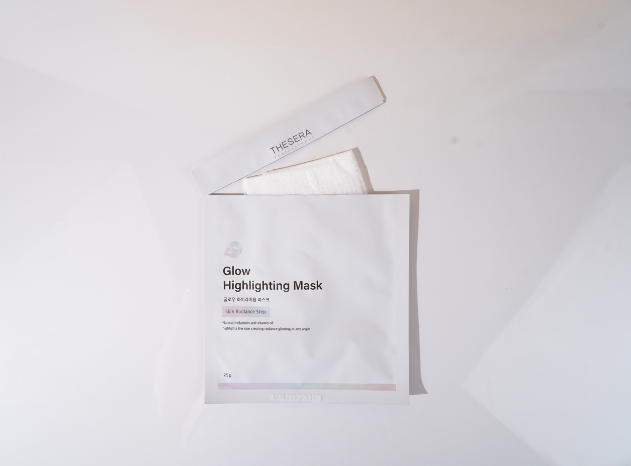 THESERA GLOW HIGHLIGHTING MASK | Loksnes maska, 1 gab
