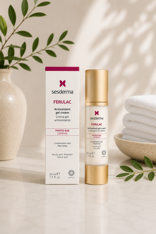Sesderma Ferulac antioksidantu gelkrēms kombinētai ādai 50ml