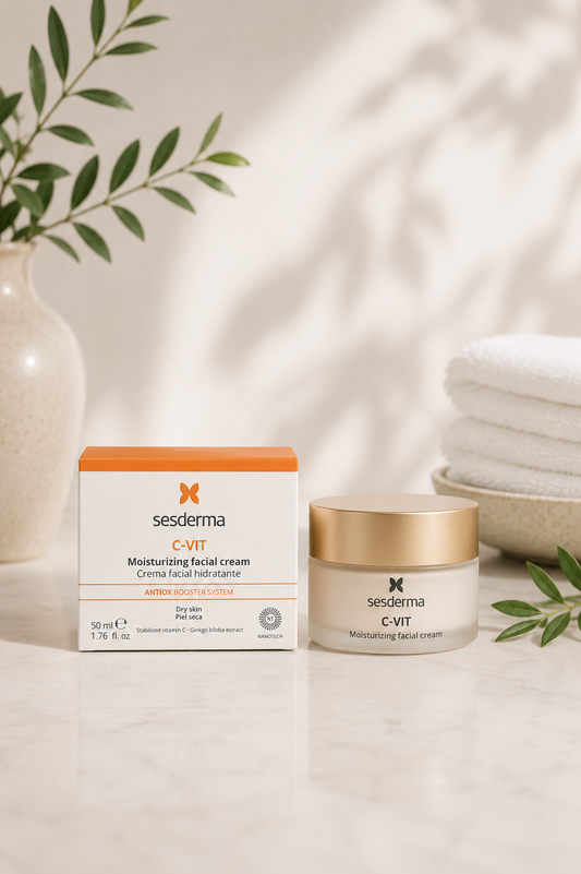 Sesderma C-VIT mitrinošs sejas krēms ar C vitamīnu 50ml