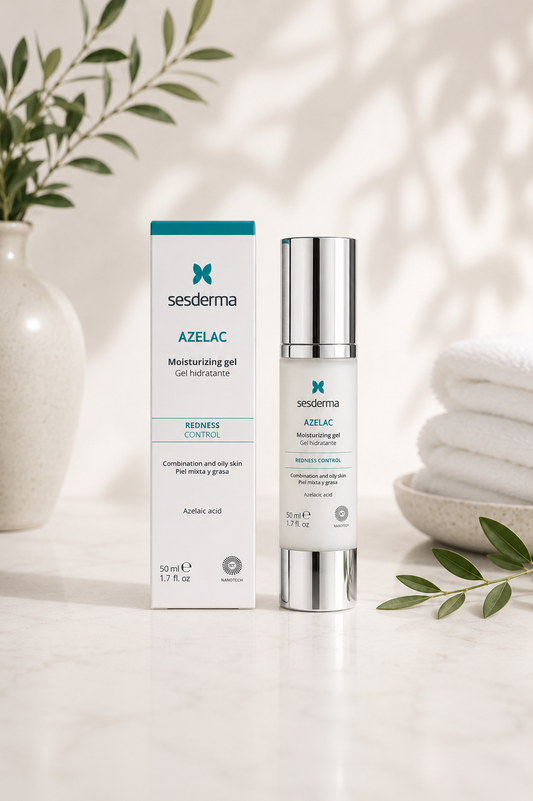 Sesderma Azelac mitrinošs gels ādai ar apsārtumu 50ml