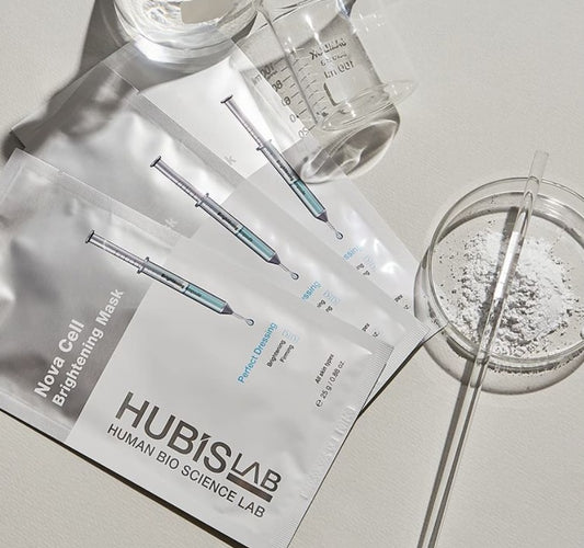 HUBISLAB e+ Epiderma Nova Cell Brightening Mask | Izgaismojoša Maska, 5 gab.