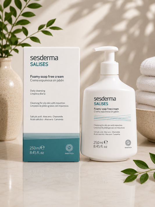 Sesderma Salises putojošs mazgāšanas krēms taukainai ādai 250ml