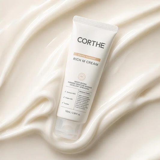 Corthe Rich M Cream 100 ml  Lamellārs ādas barjeras atjaunojošs krēms ar 15 aminoskābēm un Fucoidan
